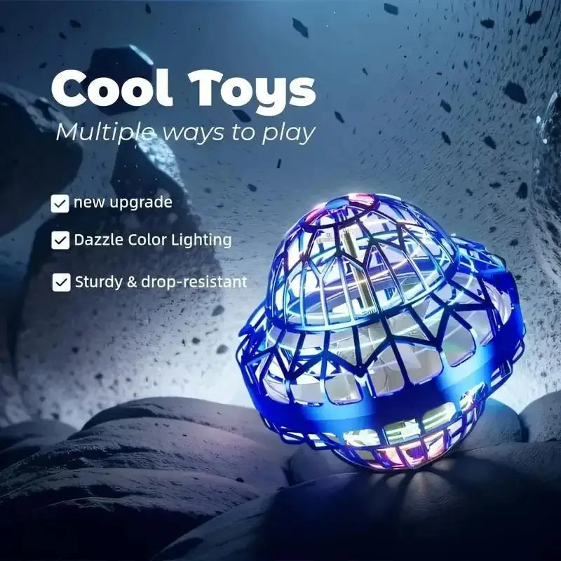 3rd Gen UFO Rotating Flying Toy with Vibrant LED Illumination Cheap New Arrival