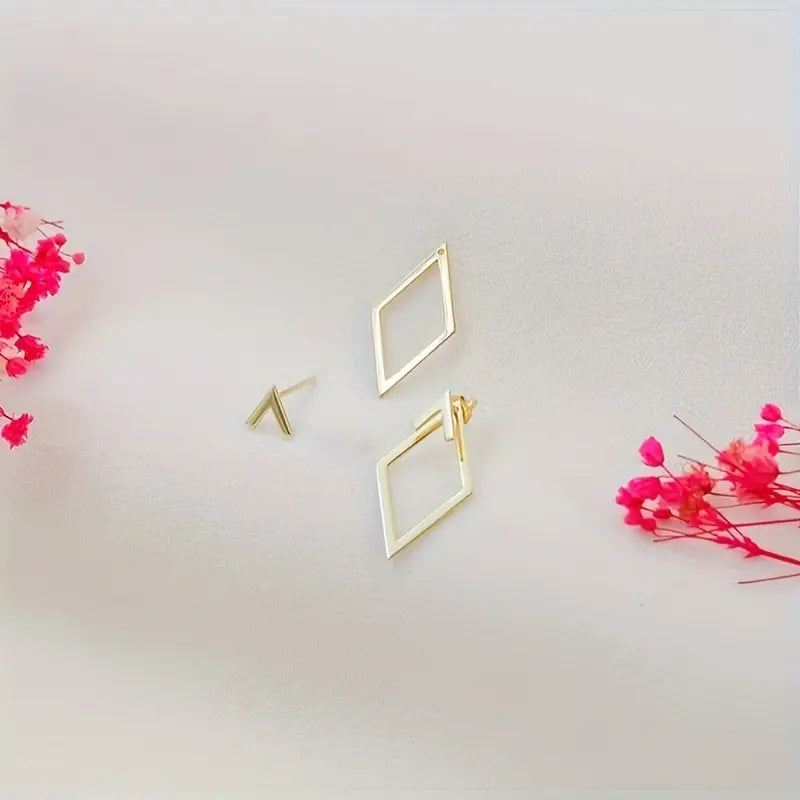 Geometric Stud Earrings Sale Wiki