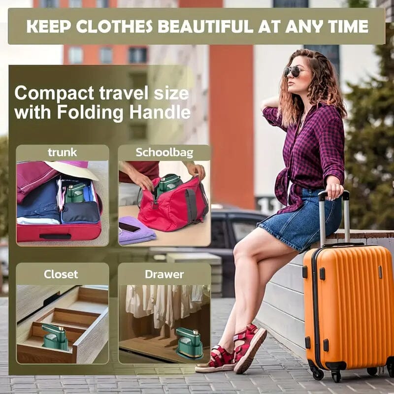 180° Rotating Mini Portable Folding Steam Iron Cheap Pice Discount Authentic