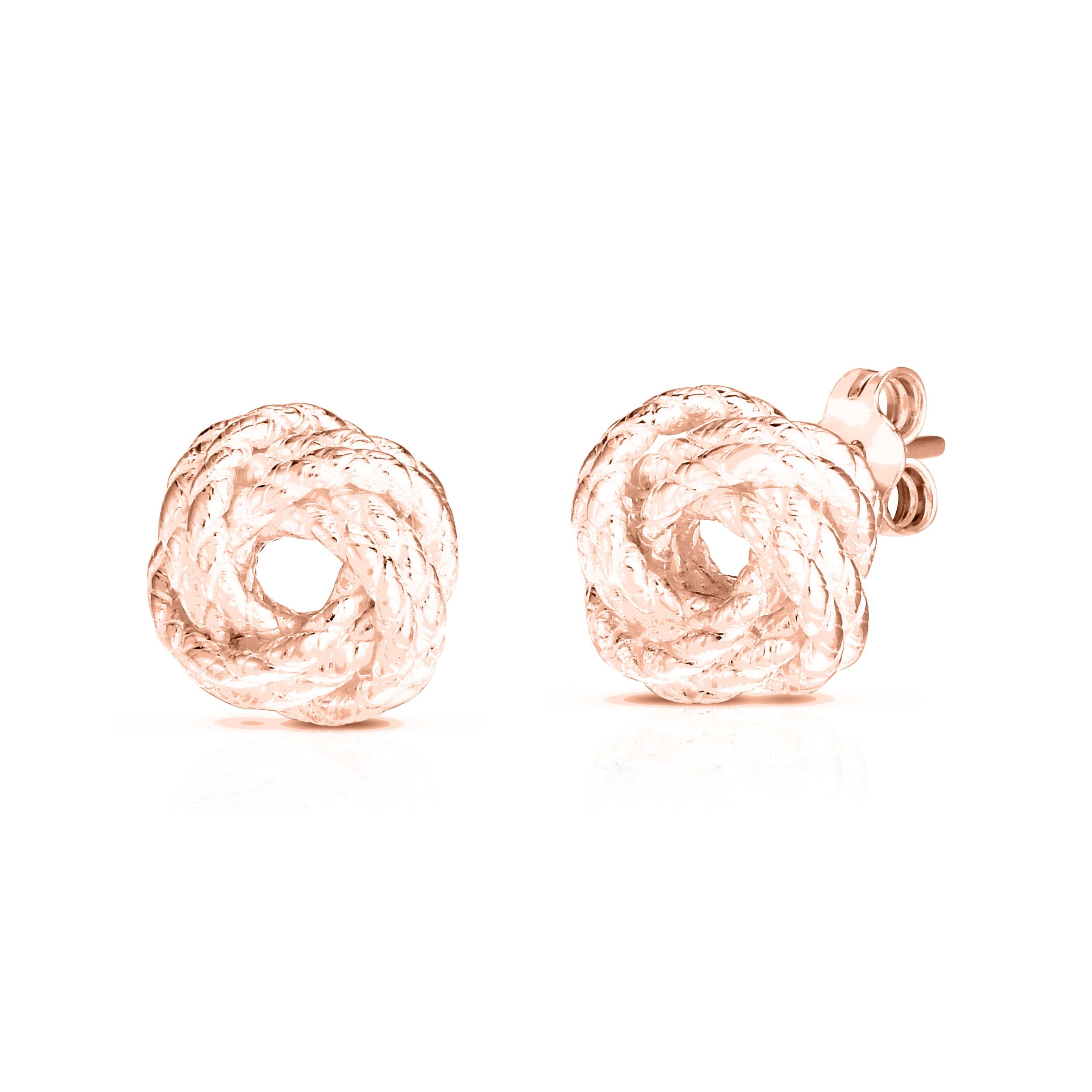 Sterling Silver Love Knot Earring Buy Cheap Outlet