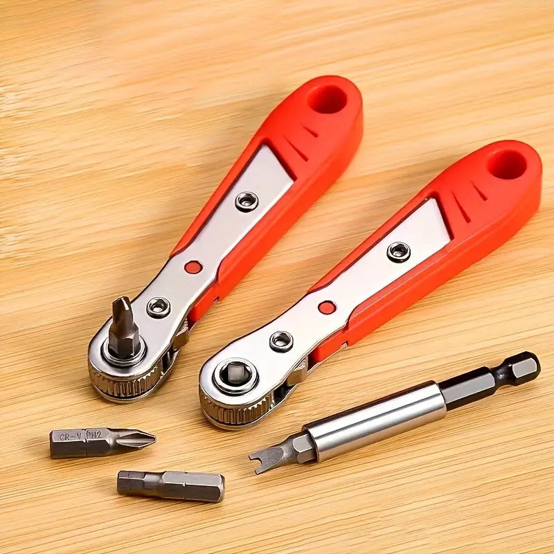 Ratchet Screwdriver Handles Narrow Spaces Free Shipping Fast Delivery