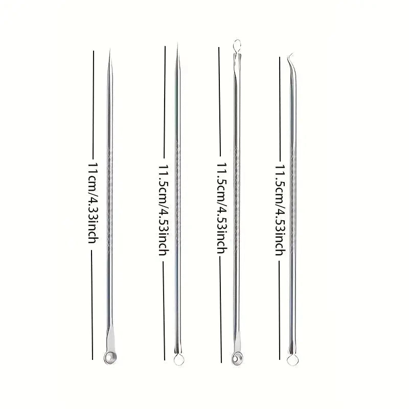 4-Piece Set: Blackhead Remover Tool for Blackheads, Acne and Dark Spots Outlet Marketable