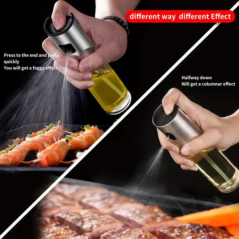 2-Pack: Olive Oil Spray Bottle Dispenser For Cooking, BBQ, Salad, Baking, Roasting, Grilling Outlet Deals