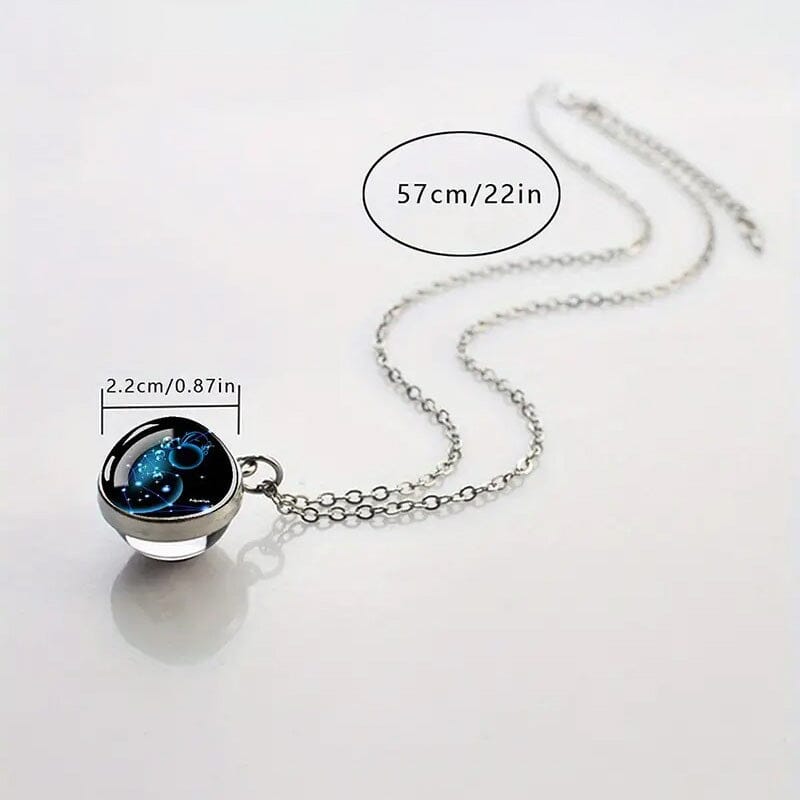 Glow-in-the-Dark Zodiac Pendant Necklace Many Kinds Of Sale Online