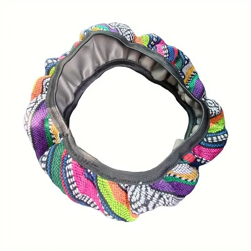 Ultra-Thin Breathable Colorful Hemp Steering Wheel Cover Cheap Sale Purchase