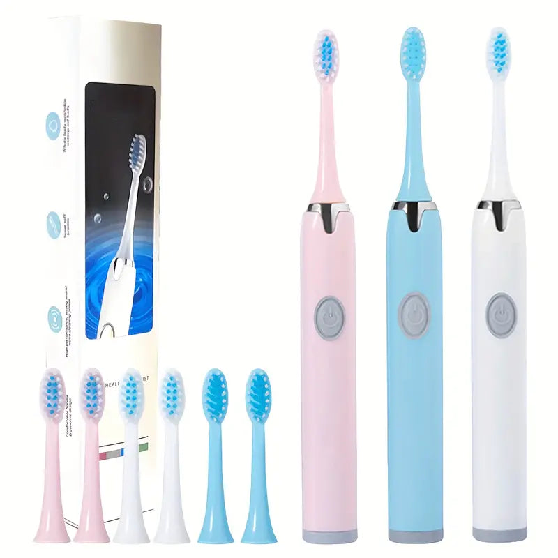 Battery Operated Toothbrush Kit with 6 Soft Bristles Largest Supplier Cheap Pice