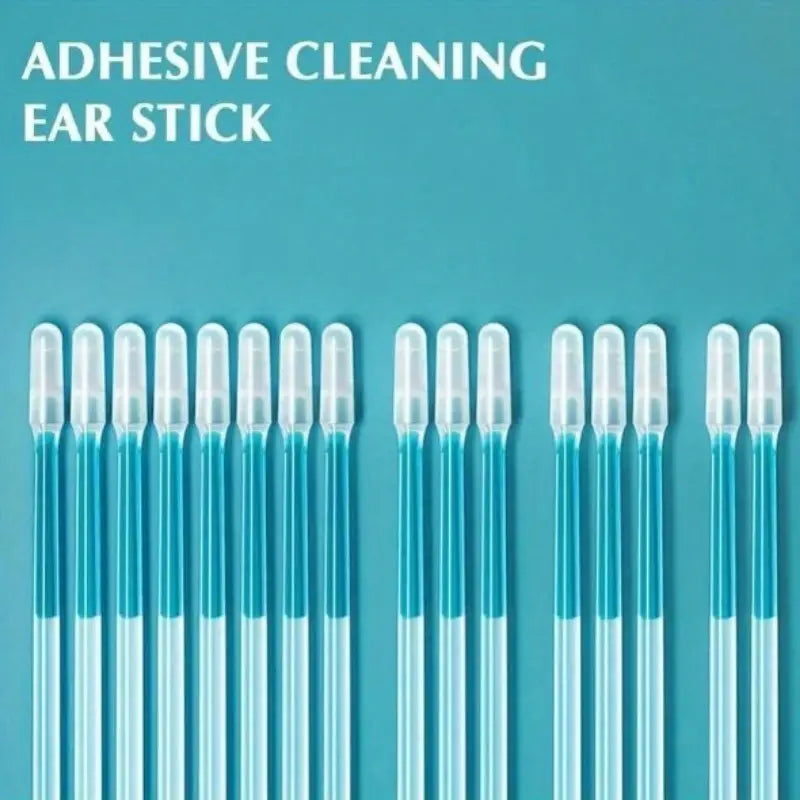 24-Pack: Soft Silicone Disposable Adhesive Ear Cleaning Sticks Outlet Exclusive