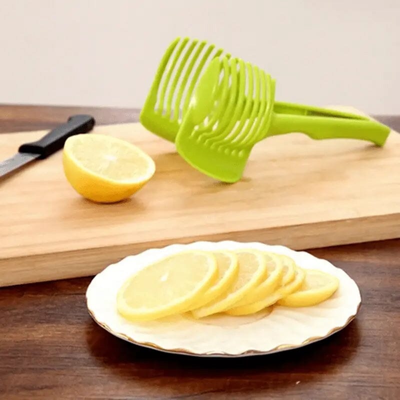 Tomato Slicer Round Fruit Tongs Free Shipping Deals