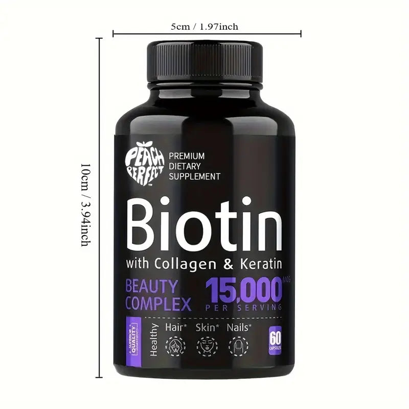 Biotin Capsules Multivitamin Collagen Keratin Supplement Hair Skin And Nail Vitamin Affordable Cheap Pice