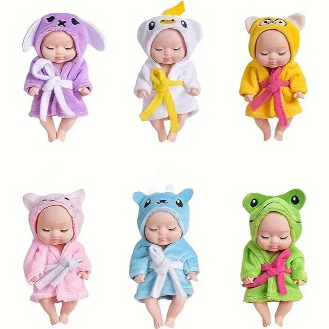 Sleep Simulative Rebirth Princess Dolls in Bathrobes Pre Order