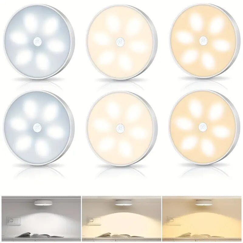 Tricolor Wireless Motion Sensor Night Light Cheap Sale Looking For