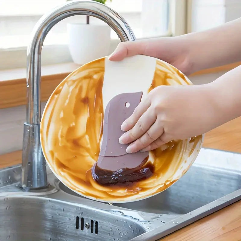 Penguin-shaped Soft Kitchen Stain Scraper Tool Browse For Sale