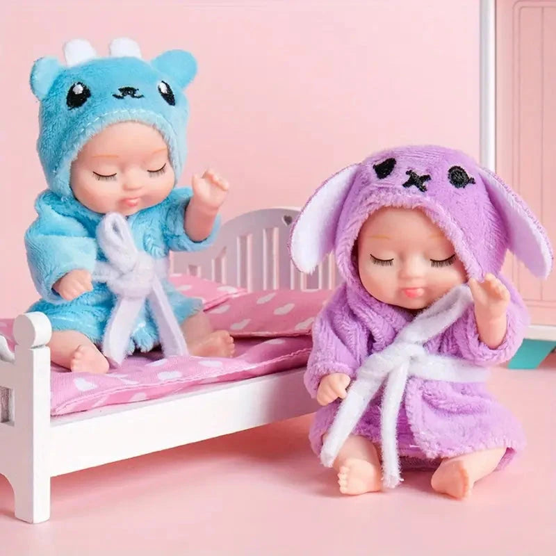 Sleep Simulative Rebirth Princess Dolls in Bathrobes Pre Order