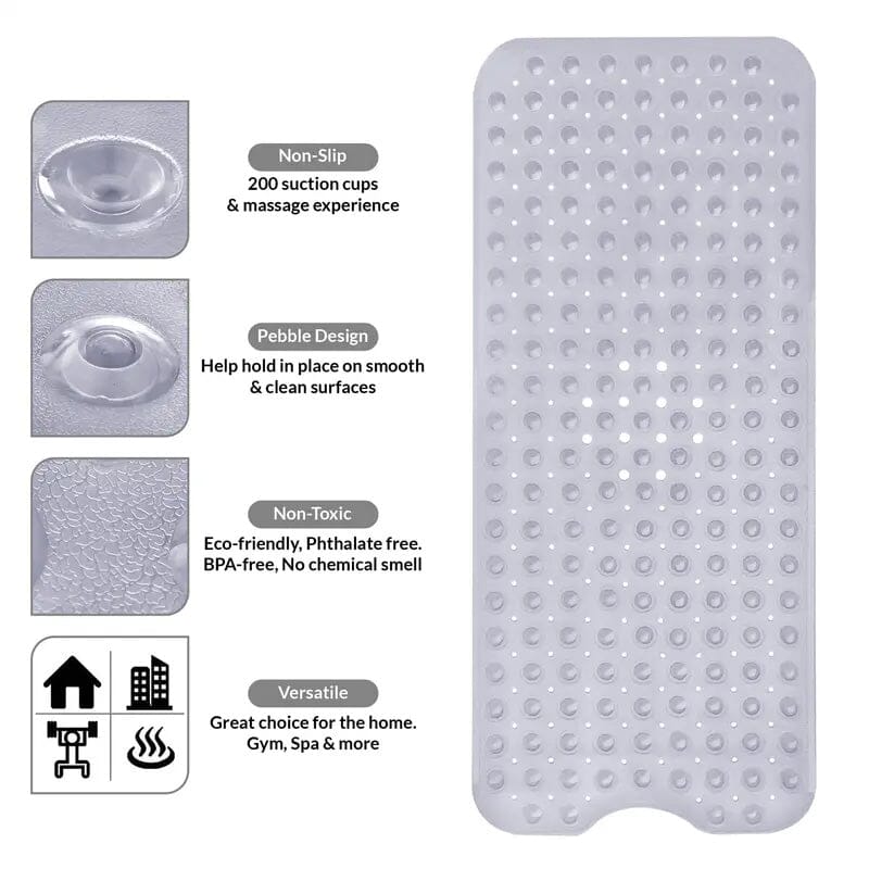 Extra Long Non Slip Bathtub Mat Clearance Online