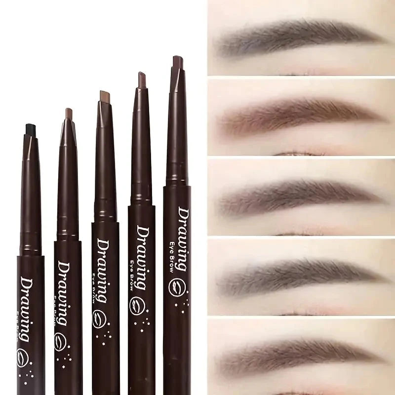 2-Pack: Natural Makeup Double Heads Automatic Eyebrow Pencil Waterproof Long-lasting Buy Authentic Online