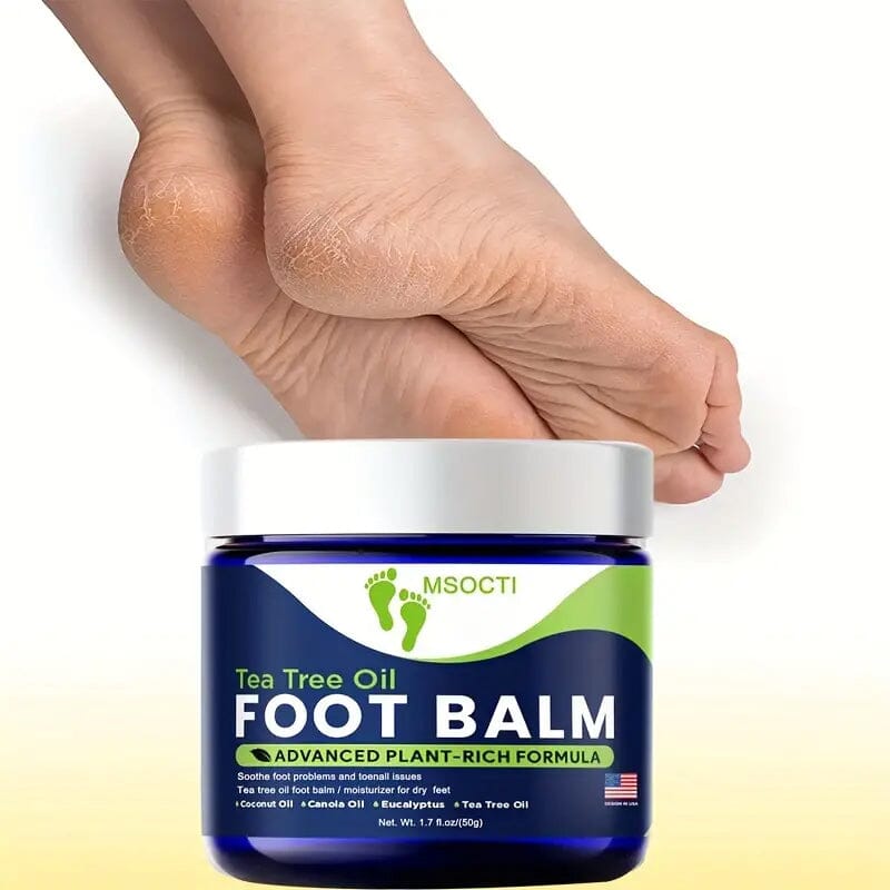 Tea Tree Oil Foot Balm Moisturizer for Dry Feet Outlet Choice