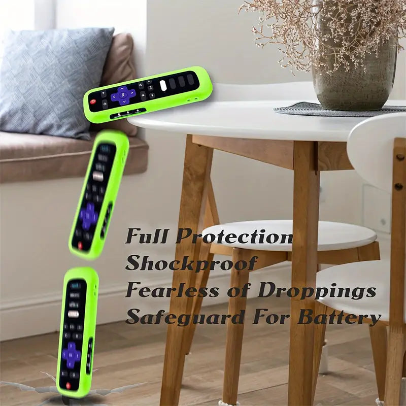 Glow-in-the-Dark Silicone Remote Cover With Lanyard Discount Ebay