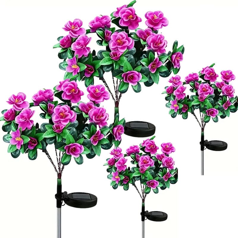 Solar-Powered Camellia Tree Lights Clearance Fast Delivery