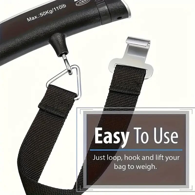 110lb/50kg Capacity Digital Luggage Scale with LCD Display Outlet Locations For Sale