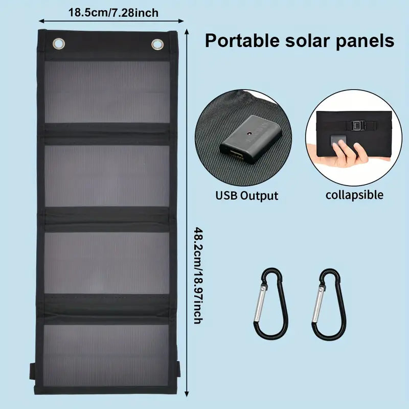 Portable USB Foldable Solar Panels Outlet Hot Sale