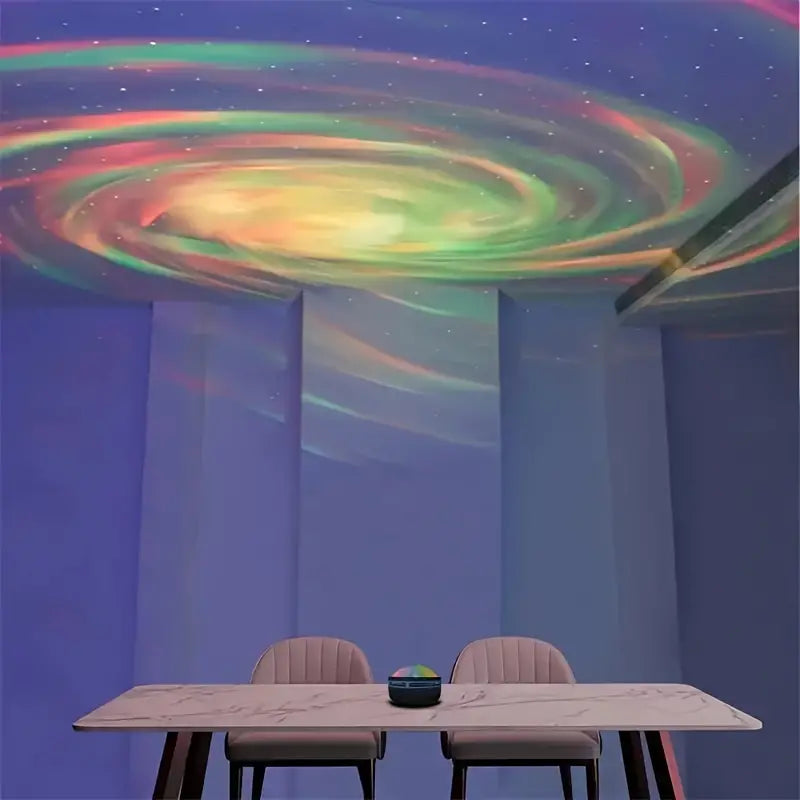 2-in-1 Northern Lights and Ocean Wave Projector with Enchanting Starry Sky Lights Outlet Clearance