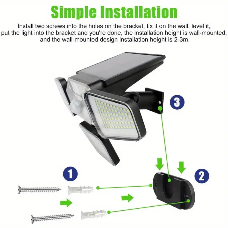 270 LED Solar Garden Outdoor Lights Buy Cheap Best Pices