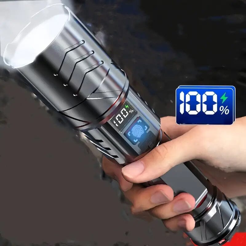 Super Bright Rechargeable Long Beam Flashlight Free Shipping Factory Outlet
