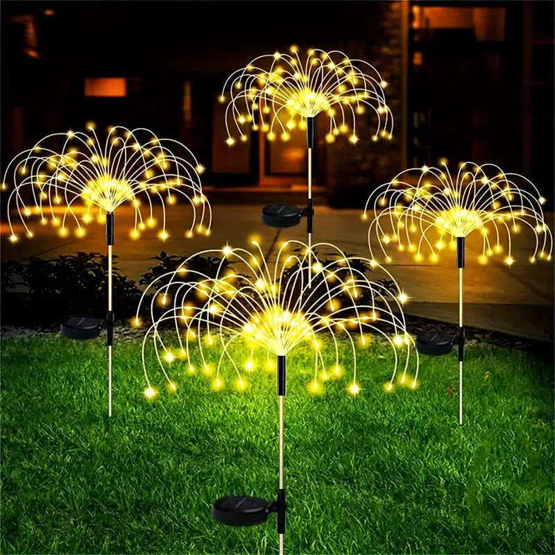 Solar-Powered Garden Lights with 60 LED and 8 Lighting Modes Great Deals Cheap Pice