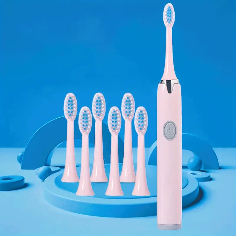 Battery Operated Toothbrush Kit with 6 Soft Bristles Largest Supplier Cheap Pice