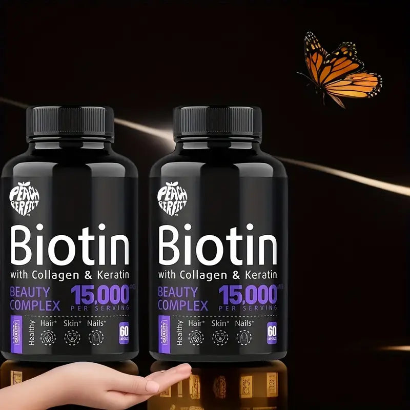 Biotin Capsules Multivitamin Collagen Keratin Supplement Hair Skin And Nail Vitamin Affordable Cheap Pice