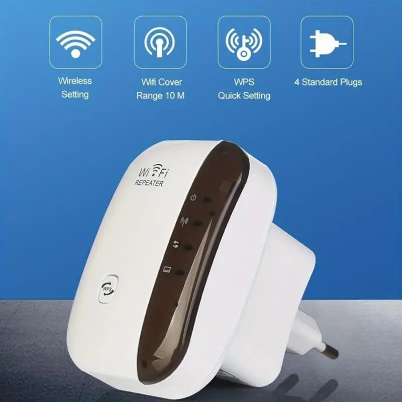 WiFi Long Range Amplifier Extender Signal Booster Wireless Internet Repeater with Ethernet Port Sale Best Seller