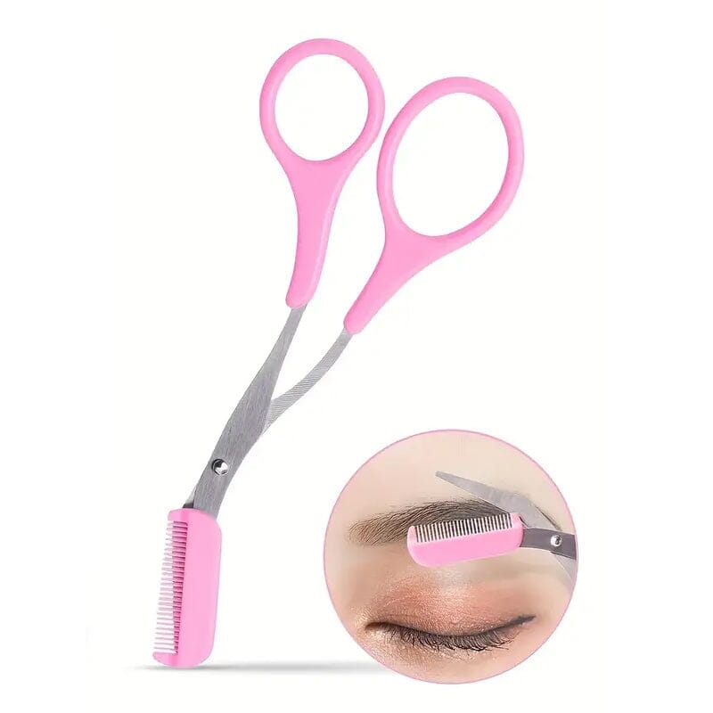 Eyebrow Trimmer Scissor with Comb Shop Offer