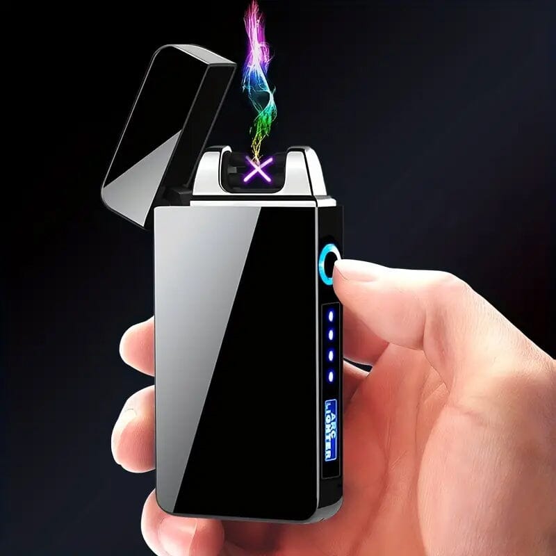 Hot Electric Windproof Metal Lighter Outlet Cheap Authentic