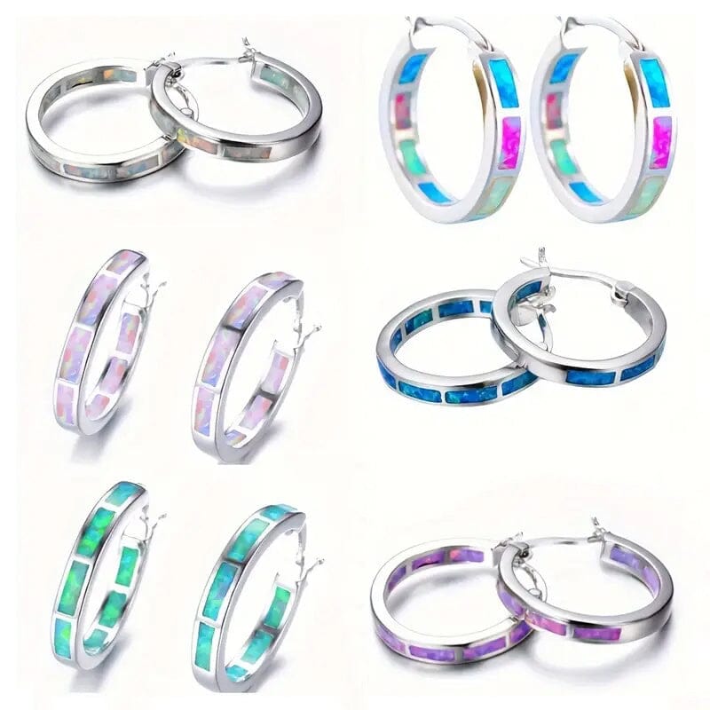 925 Sterling Silver Circular Hoop Earrings Outlet For Nice