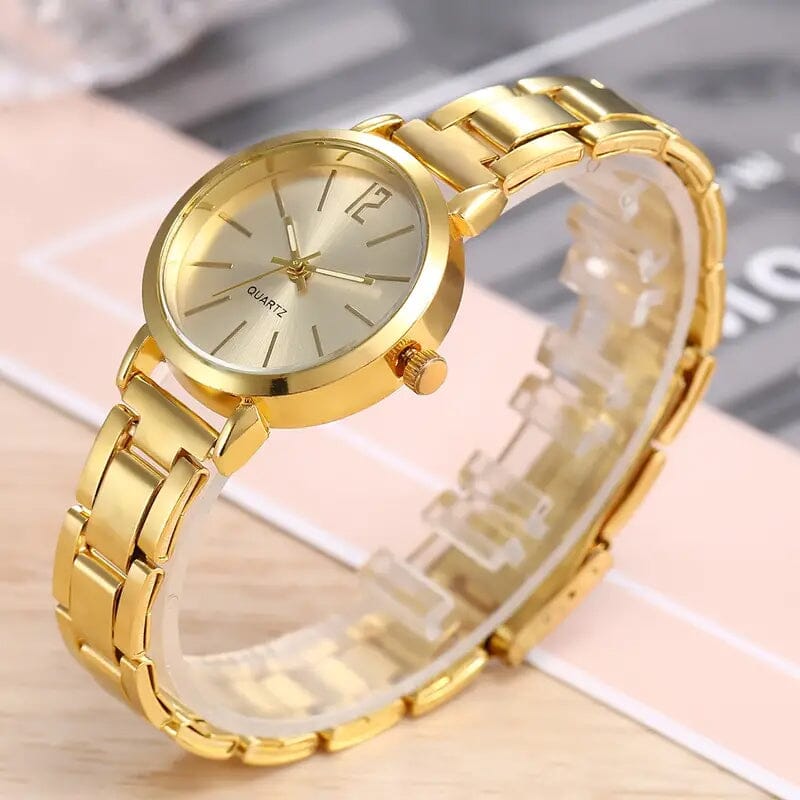 2-Piece Set: Digital Alloy with Quartz Watch and Love Bracelet With Mastercard Online