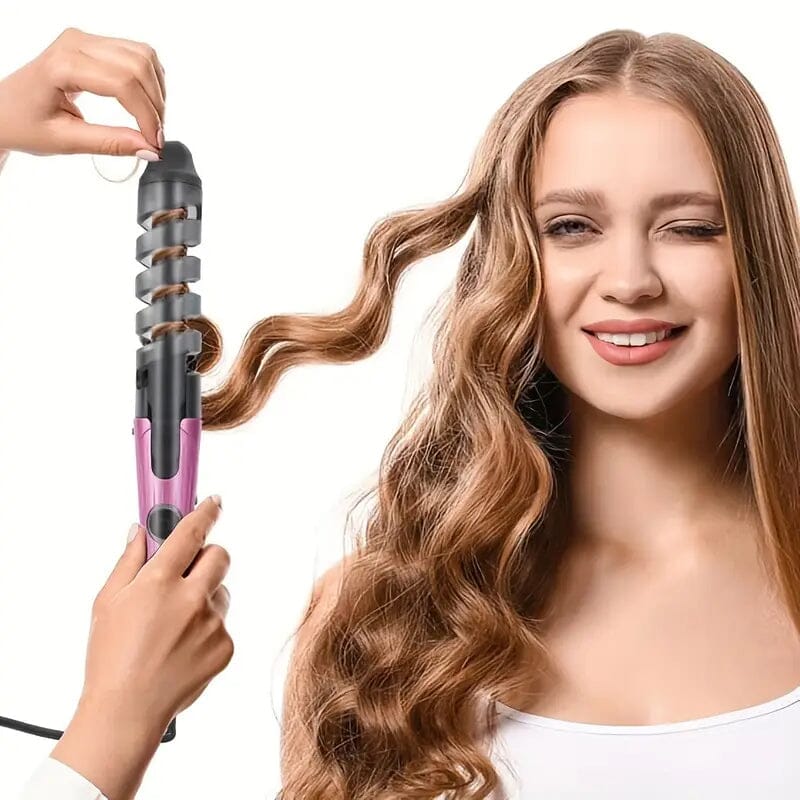 Spiral Curl Professional Hair Curling Wand Cheap With Credit Card