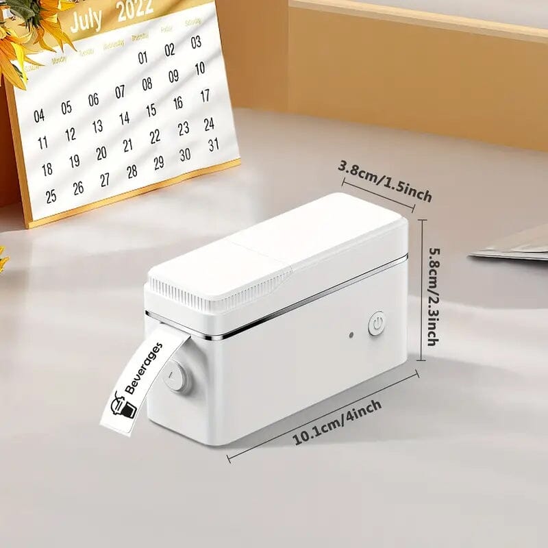 Mini Portable Label Maker Machine with Thermal Printer Buy Cheap 100% Original