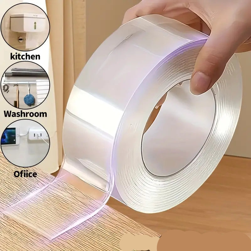 3-Pack: Reusable & Washable Nano Double-Sided Tape Cheap High Quality