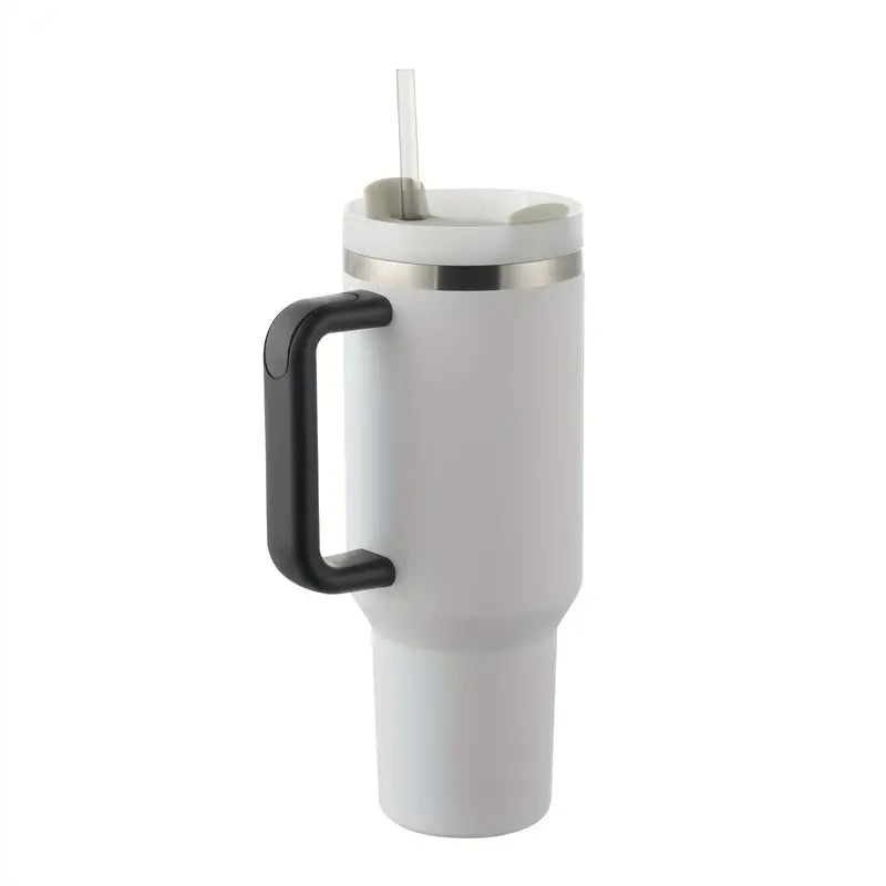 Tumbler with Handle And Straw Lid, Leak-proof Travel 40oz Coffee Mug Free Shipping Huge Surprise