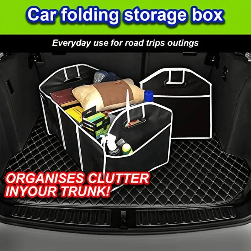 Foldable Canvas Car Trunk Organizer Free Shipping Shop