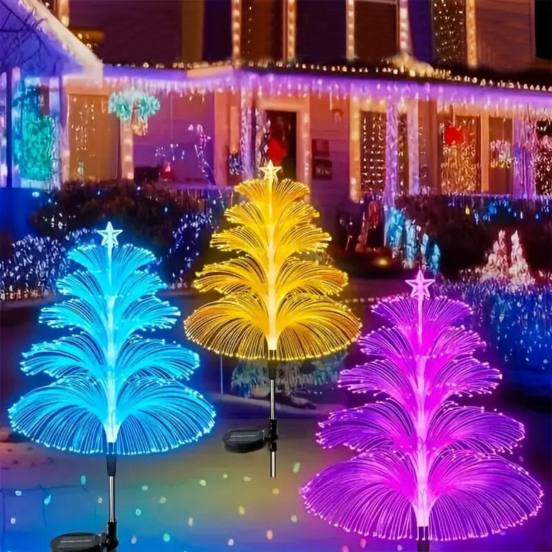 2-Pack: 7 Color-Changing LED Solar Jellyfish Lights Discount Manchester