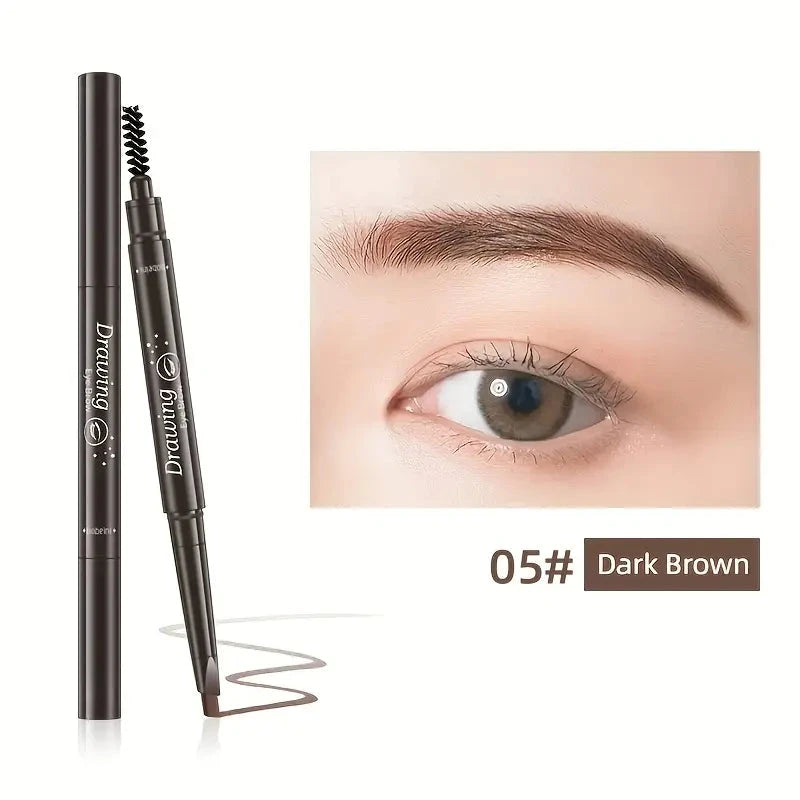 2-Pack: Natural Makeup Double Heads Automatic Eyebrow Pencil Waterproof Long-lasting Buy Authentic Online