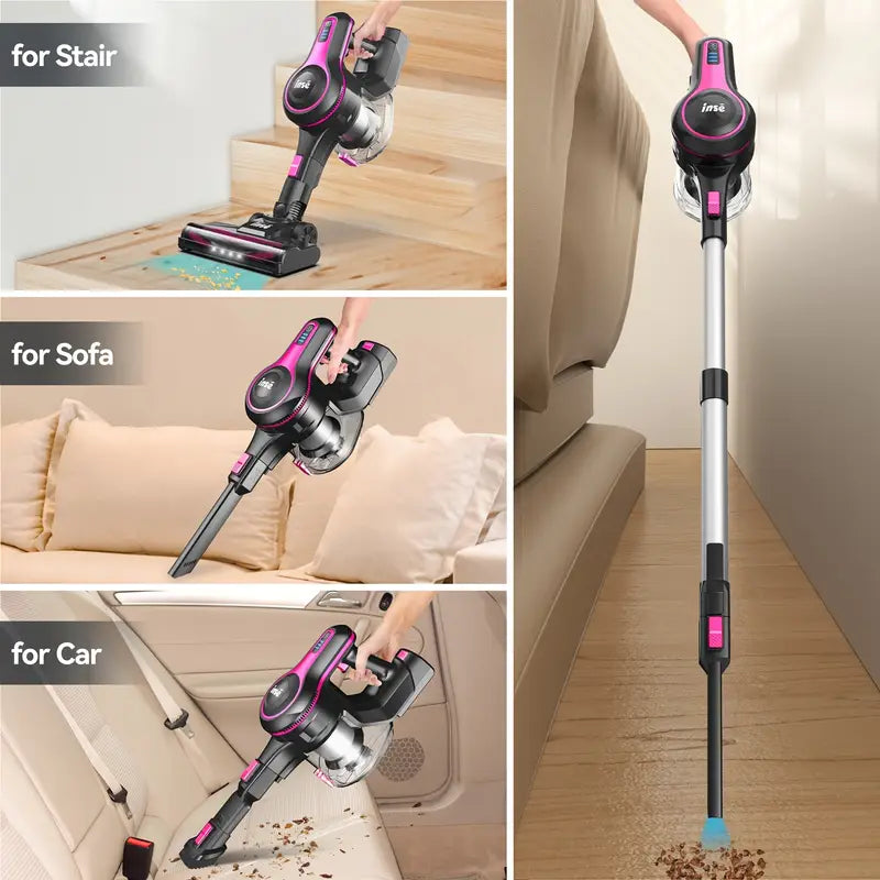 6 in 1 Rechargeable Powerful Lightweight Cordless Stick Vacuum Cleaner Cheap From China