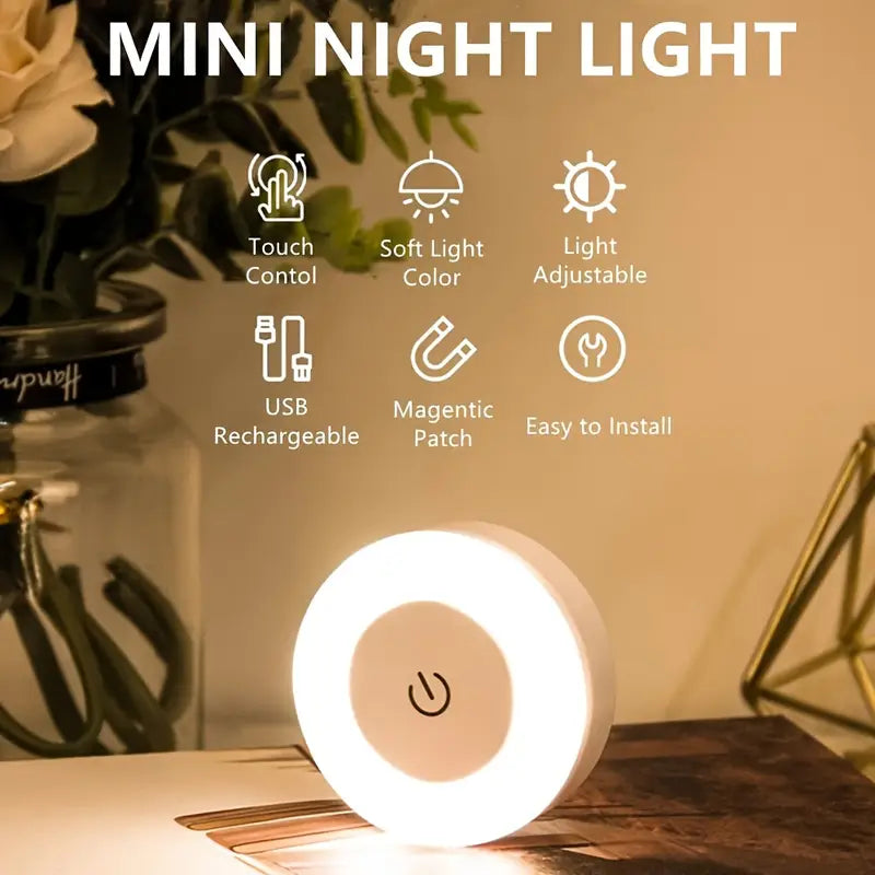 Dimmable Touch Sensor Wall Night Light, 3 Color Modes (White, Warm, Cool) Outlet Locations Cheap Online