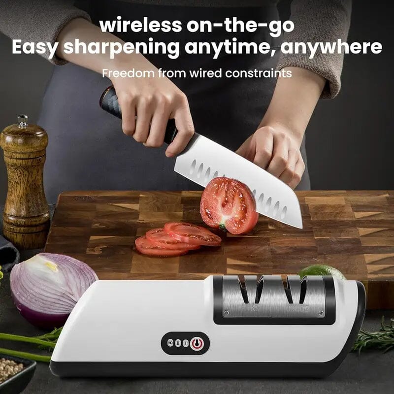 2-Stage Electric Knife Sharpener Free Shipping Geniue Stockist