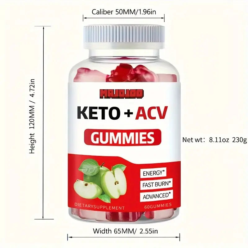 KETO +ACV Gummies Apple Cider Vinegar & B12 Authentic Online