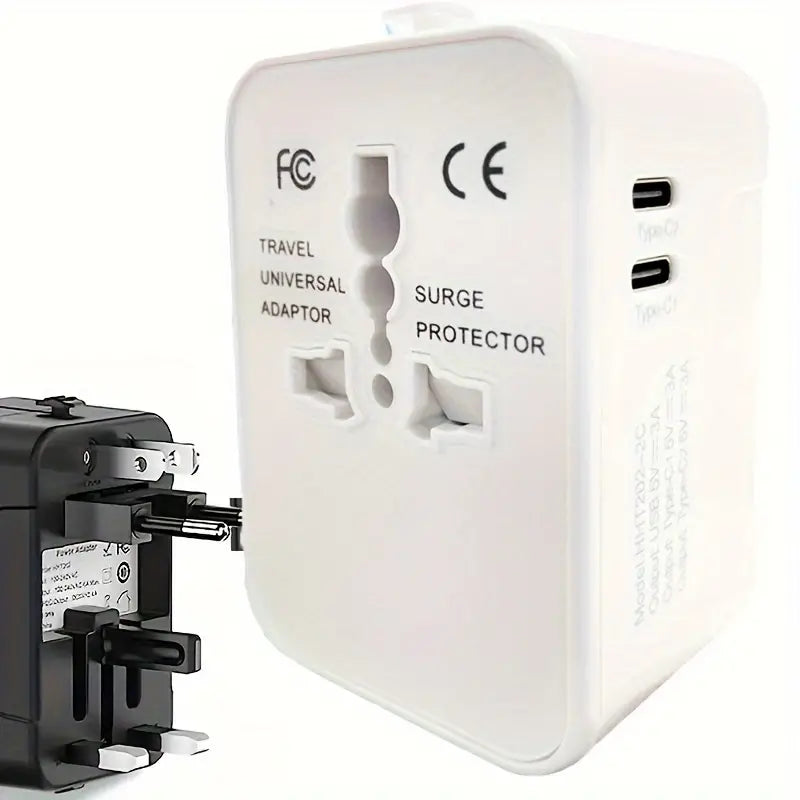 International Portable Worldwide All-in-One Plug Travel Adapter Converter for USA EU UK AUS Clearance Outlet