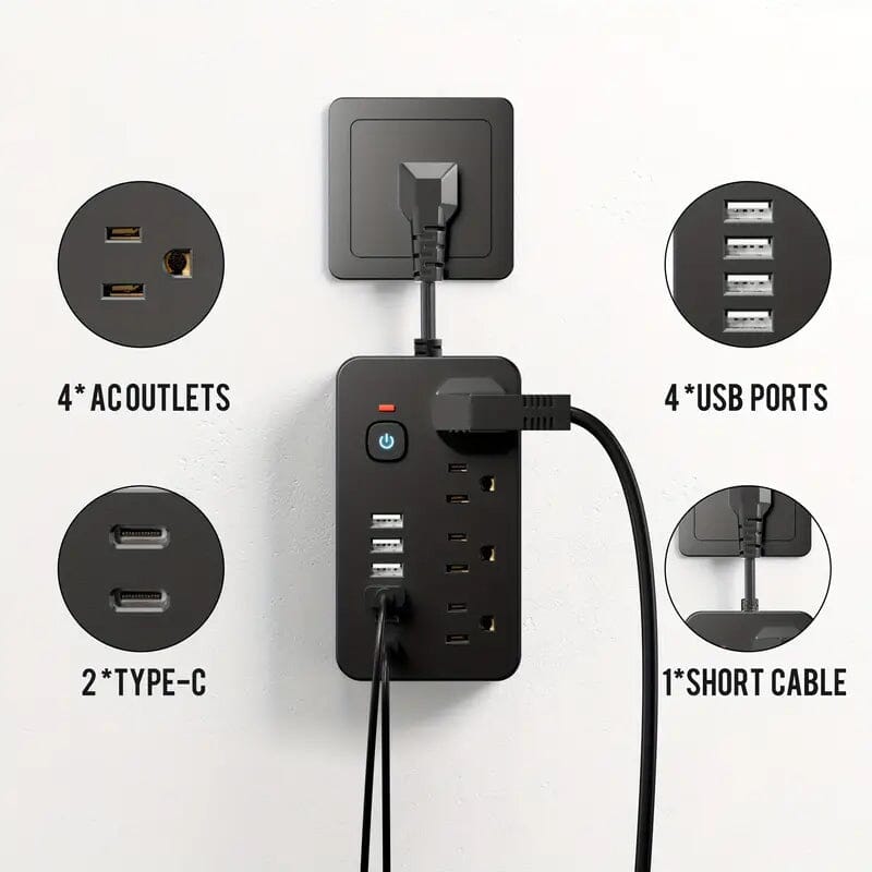 Advanced 10-in-1 Multi-Plug Power Strip Sale Get To Buy