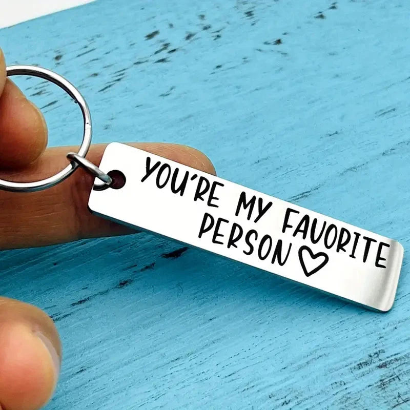 You're My Favorite Person Keychain Discount Classic