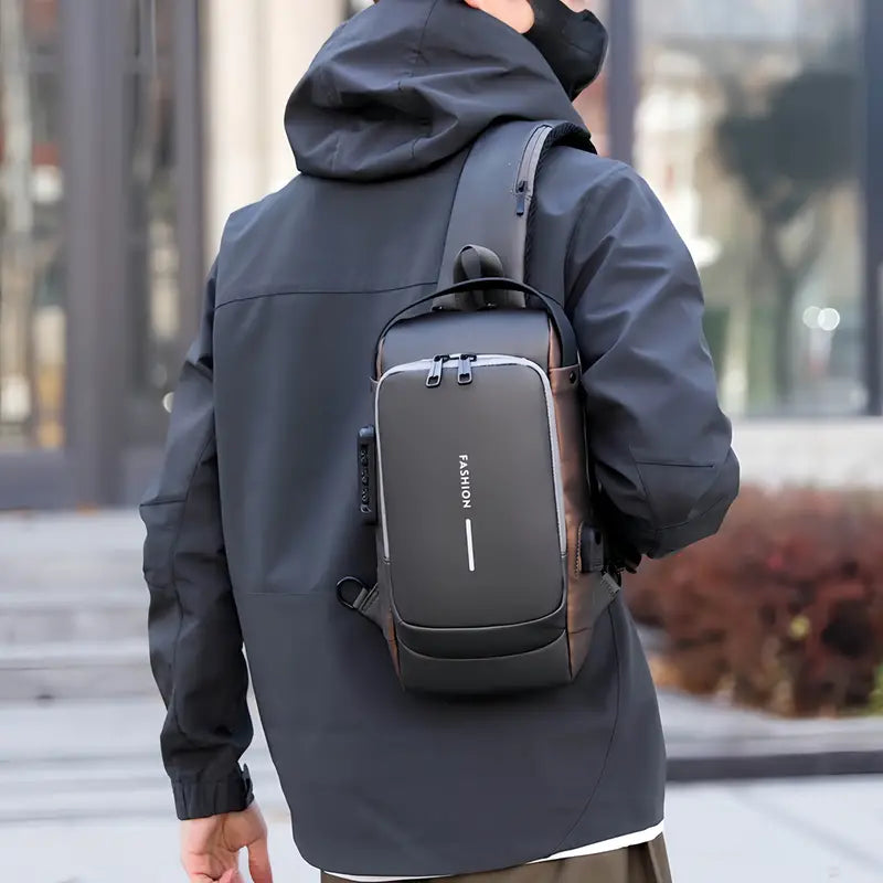 Multi-functional Trendy Sling Bag with Password Lock New Arrival